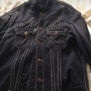 Men’s Blue True Religion Jacket
